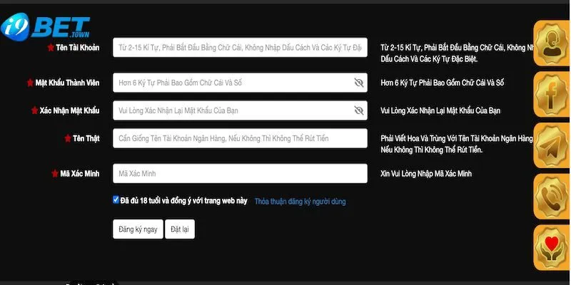 Hướng dẫn cách thức đăng ký i9bet đúng chuẩn